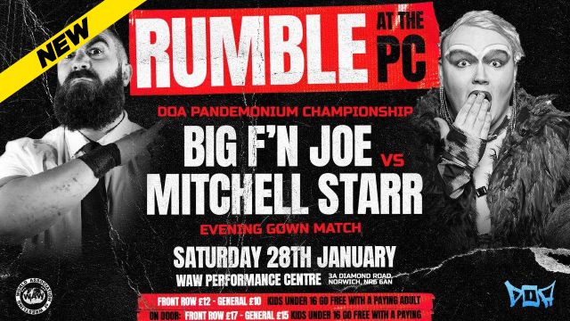 DOA (UK) & WAW Rumble at the PC