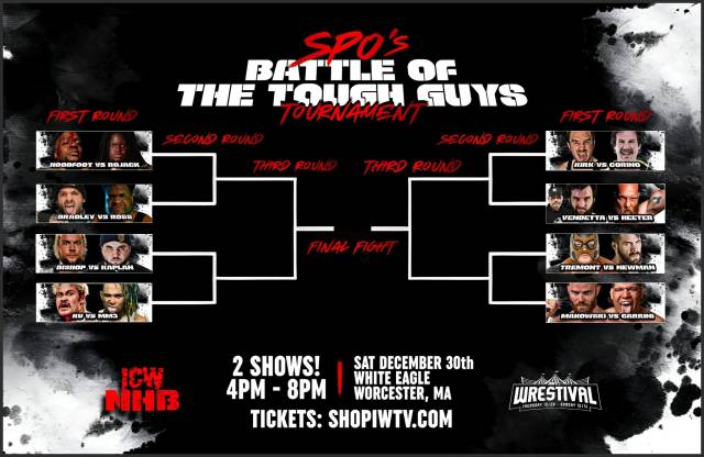 ICW No Holds Barred - SPO’s Battle Of The Tough Guys (First Round)