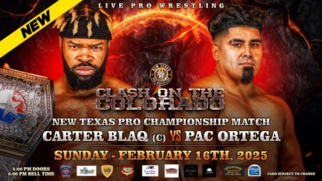 New Texas Pro - Clash On The Colorado