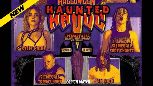 Remarkable Wrestling - Halloween Haunted Havoc 3