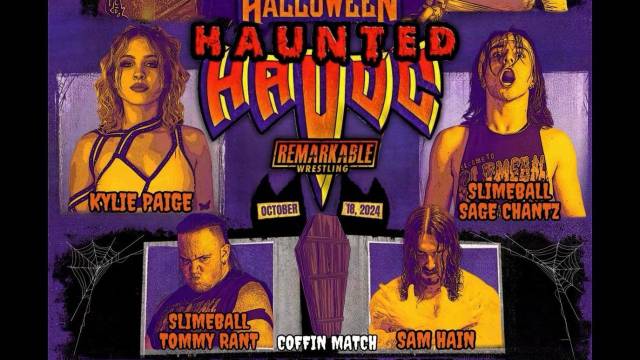 Remarkable Wrestling - Halloween Haunted Havoc 3