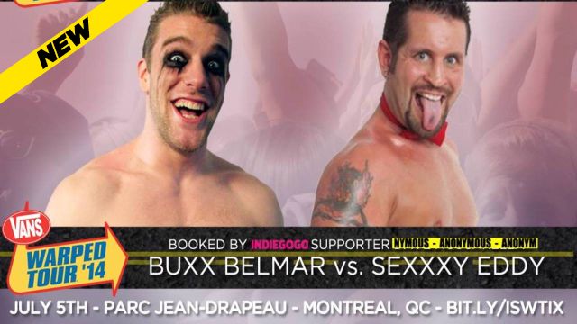 Inter Species Wrestling - Vans Warped Tour 2014 (Montreal)