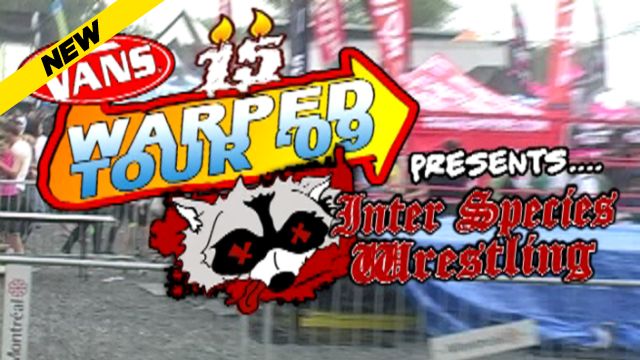 Inter Species Wrestling - Vans Warped Tour 2009 (Montreal)