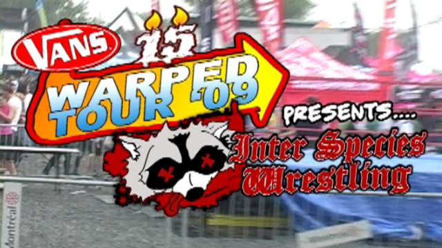 Inter Species Wrestling - Vans Warped Tour 2009 (Montreal)