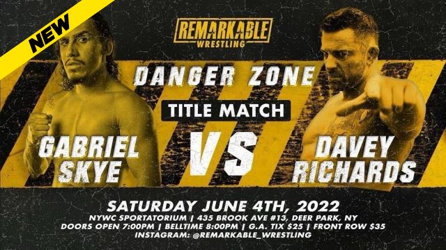 Remarkable Wrestling - Danger Zone