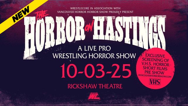 WrestleCore - Horror On Hastings VHS