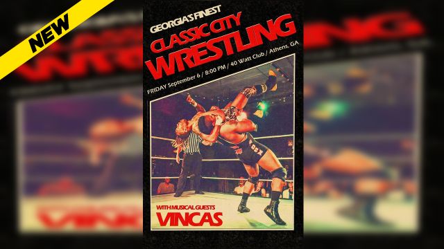 Classic City Wrestling featuring Vincas Live