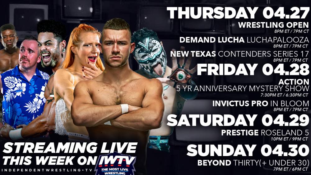 LIVE This Week On IWTV - Prestige, Beyond, ACTION & more!