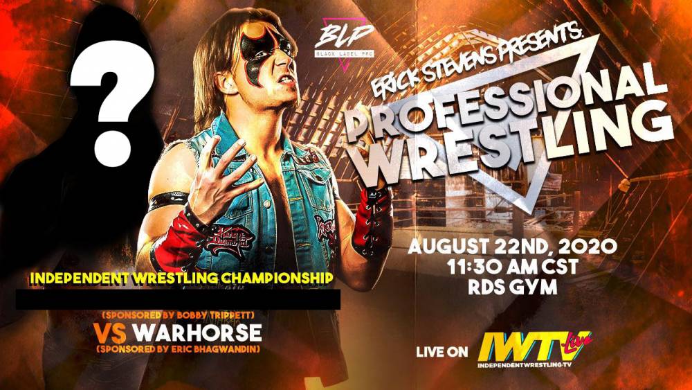 WARHORSE's next Independent Wrestling Championship defense revealed!