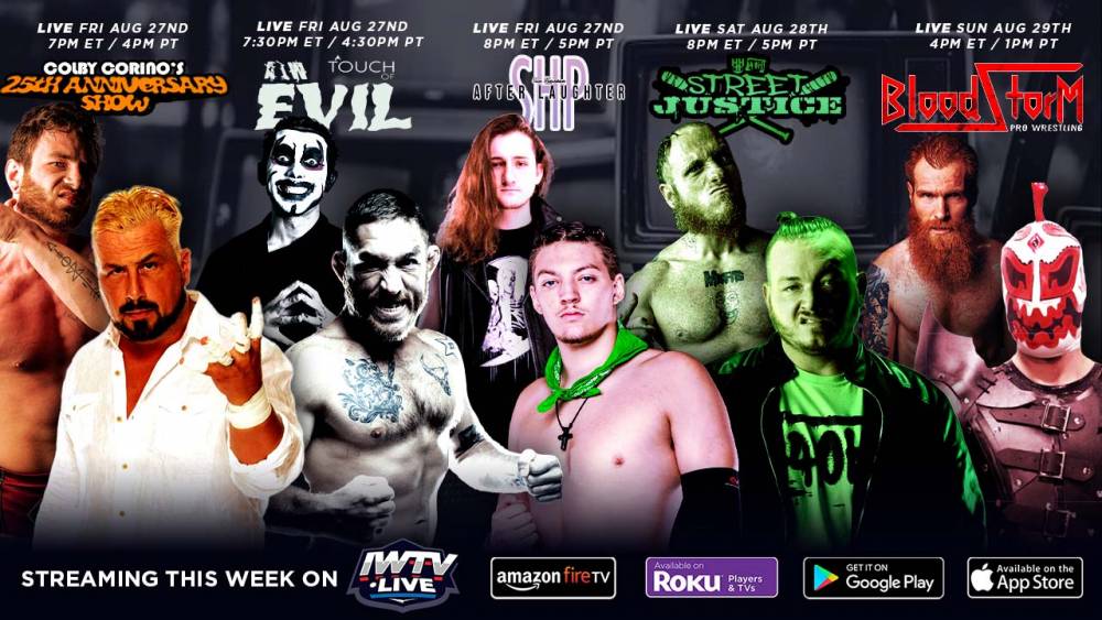 This Weekend On IWTV: Five Events Stream Live!