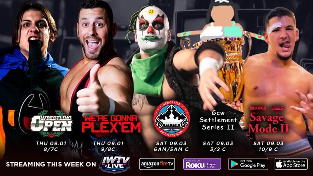MATCH GUIDE: Wrestling Open, Freelance, GCW and more!