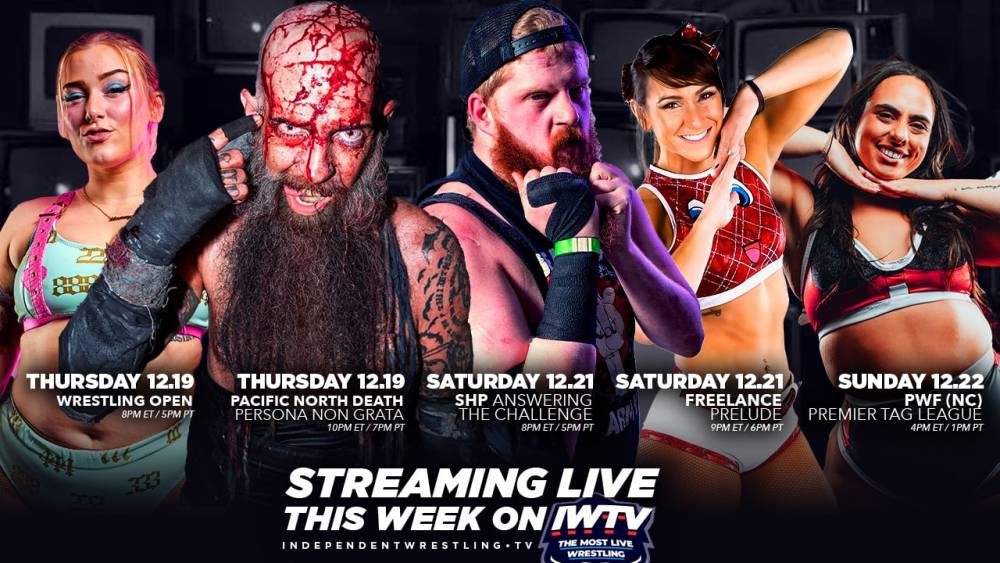 LIVE This Week On IWTV - Pacific North Death, Freelance, CAGE OF DEATH & more!