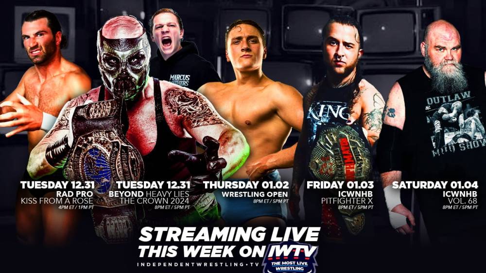 LIVE This Week On IWTV - Heavy Lies The Crown, ICW NHB 5 Year Anniversary & more!