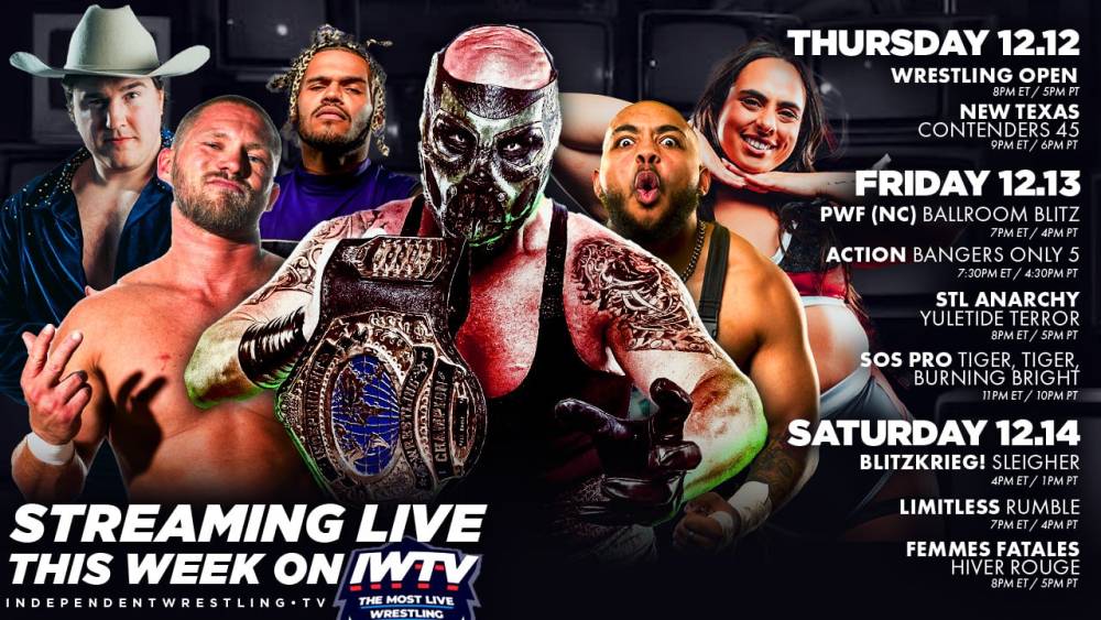 LIVE This Week On IWTV - ACTION, St. Louis Anarchy, Limitless & more!