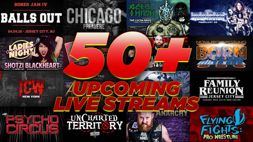 IWTV To Stream 50 Events Live Before The End Of July....And We Aren't Done Yet