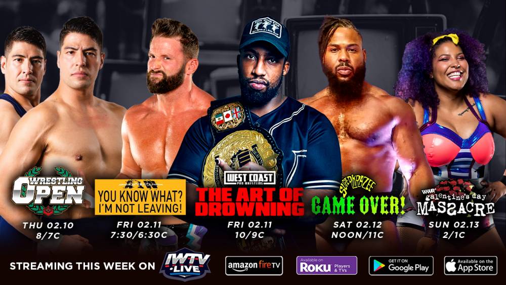 5 Events Stream Live On IWTV This Week