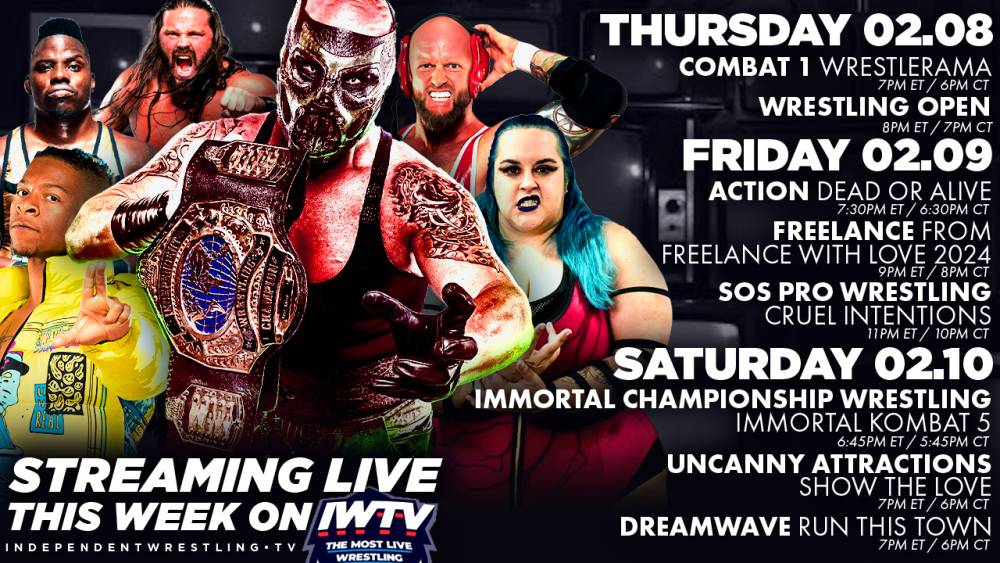 LIVE This Week On IWTV - Dreamwave, ACTION, Uncanny Attractions & more!