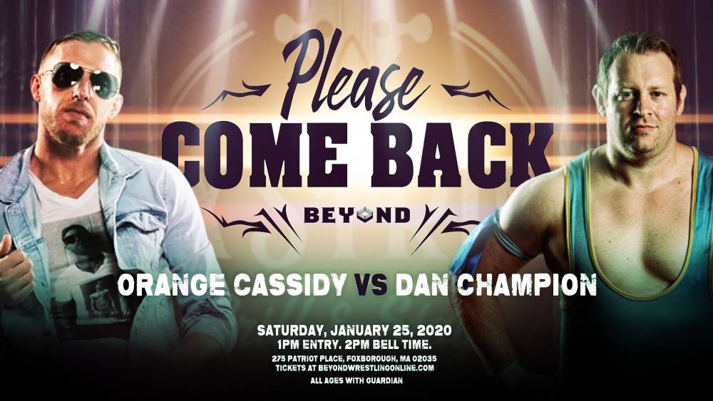 Beyond Wrestling's Please Come Back comes back Saturday afternoon on IWTV!