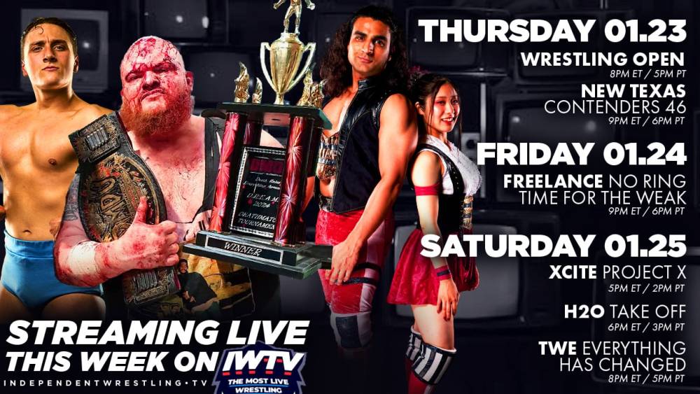 LIVE This Week On IWTV - Freelance, H2O, TWE & more!