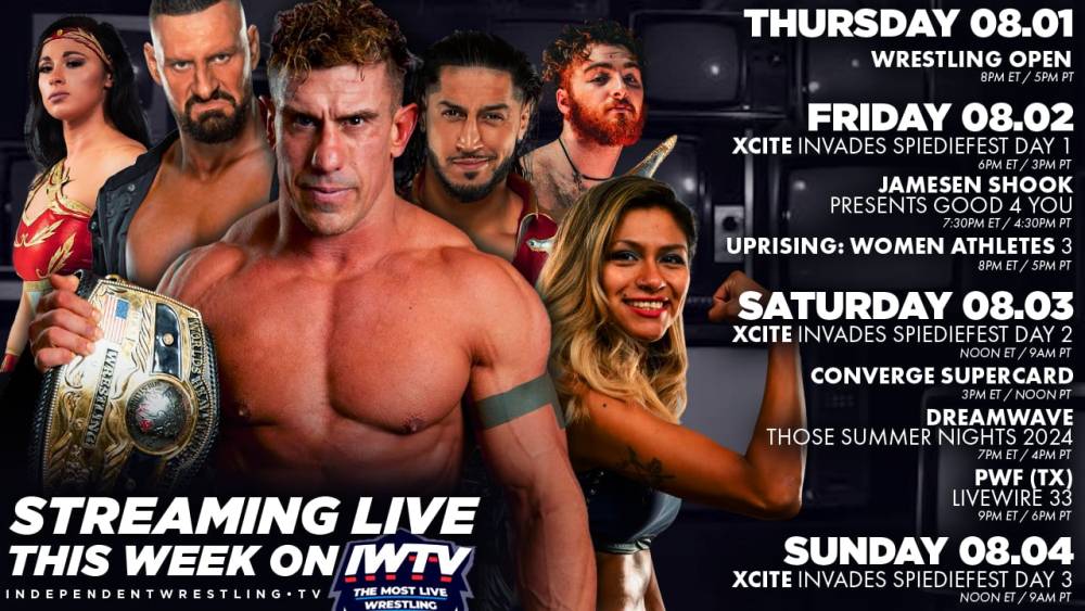 LIVE This Week On IWTV - Dreamwave, Uprising, Converge Super Show & more