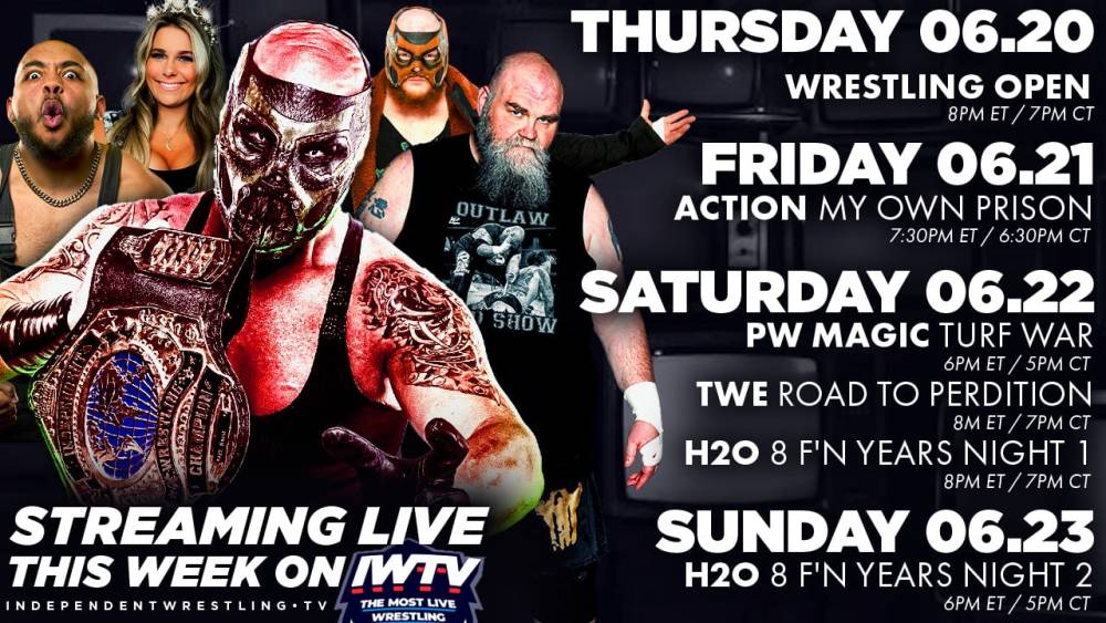 LIVE This Week On IWTV - H2O Anniversary Weekend, ACTION & more!