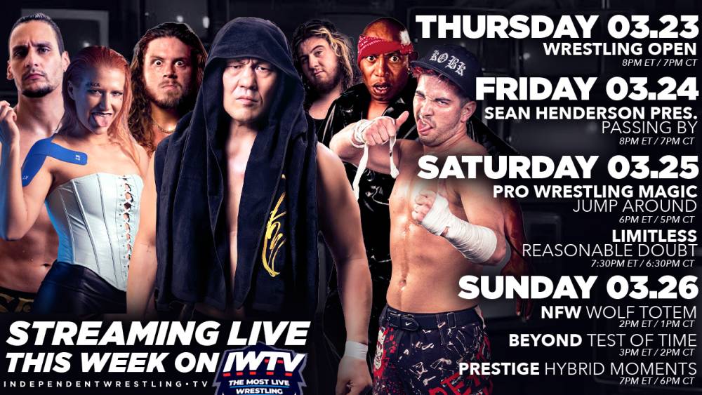 Live This Week On IWTV: Beyond, Prestige, Limitless & more!