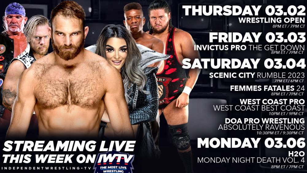 Live This Week On IWTV: West Coast Pro, H2O & more!