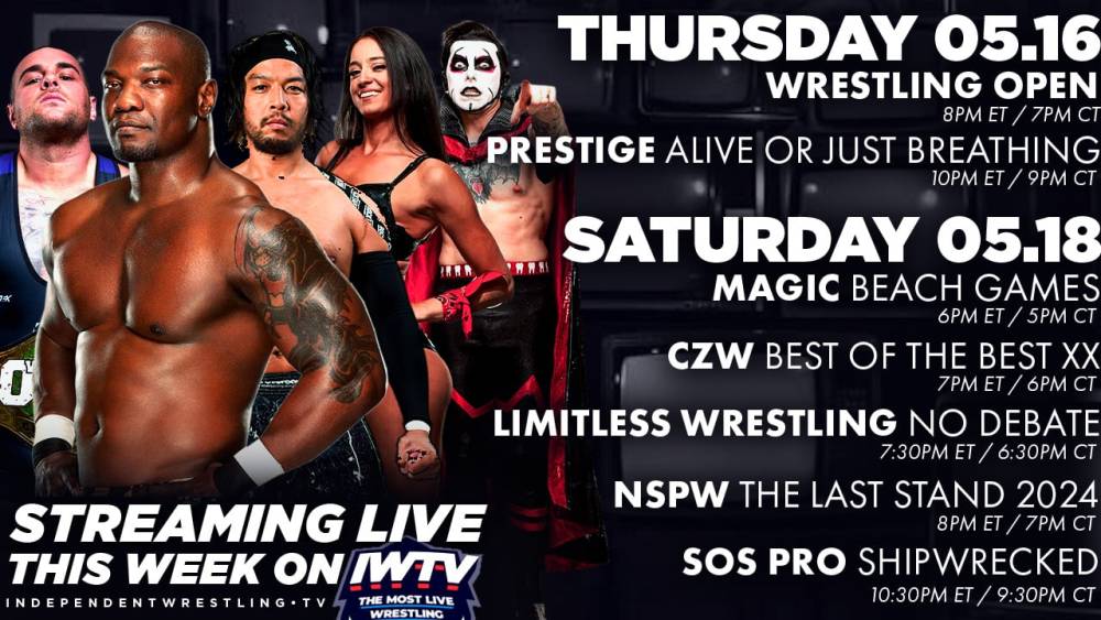 LIVE This Week On IWTV - Prestige, Limitless & more!