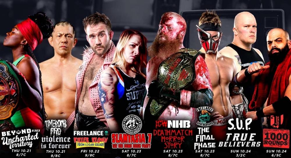 Eight events stream on IWTV this week