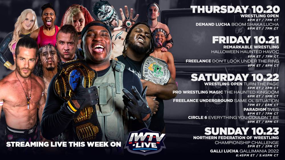 This Weekend On IWTV: Wrestling Open, Paradigm Pro and more!