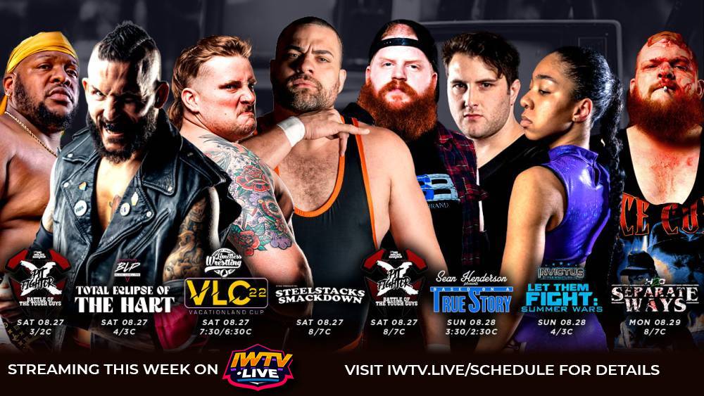 Live This Week On IWTV: ICW Battle Of The Tough Guys, Black Label Pro, Limitless and more!