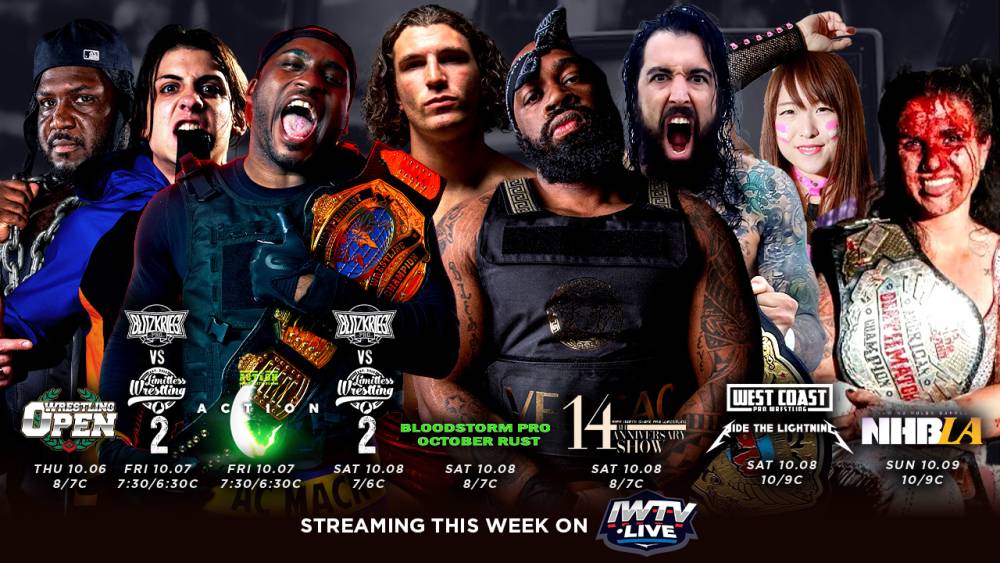 THIS WEEKEND ON IWTV: ICW LA Debut, West Coast Pro Anniversary and more!