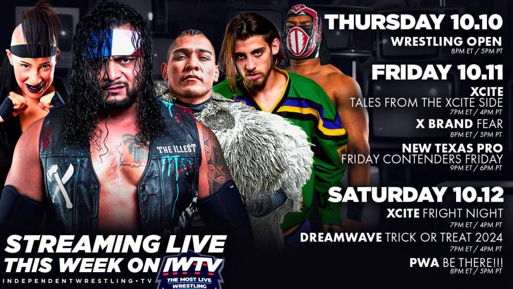 LIVE This Week On IWTV - Dreamwave, X Brand & more!