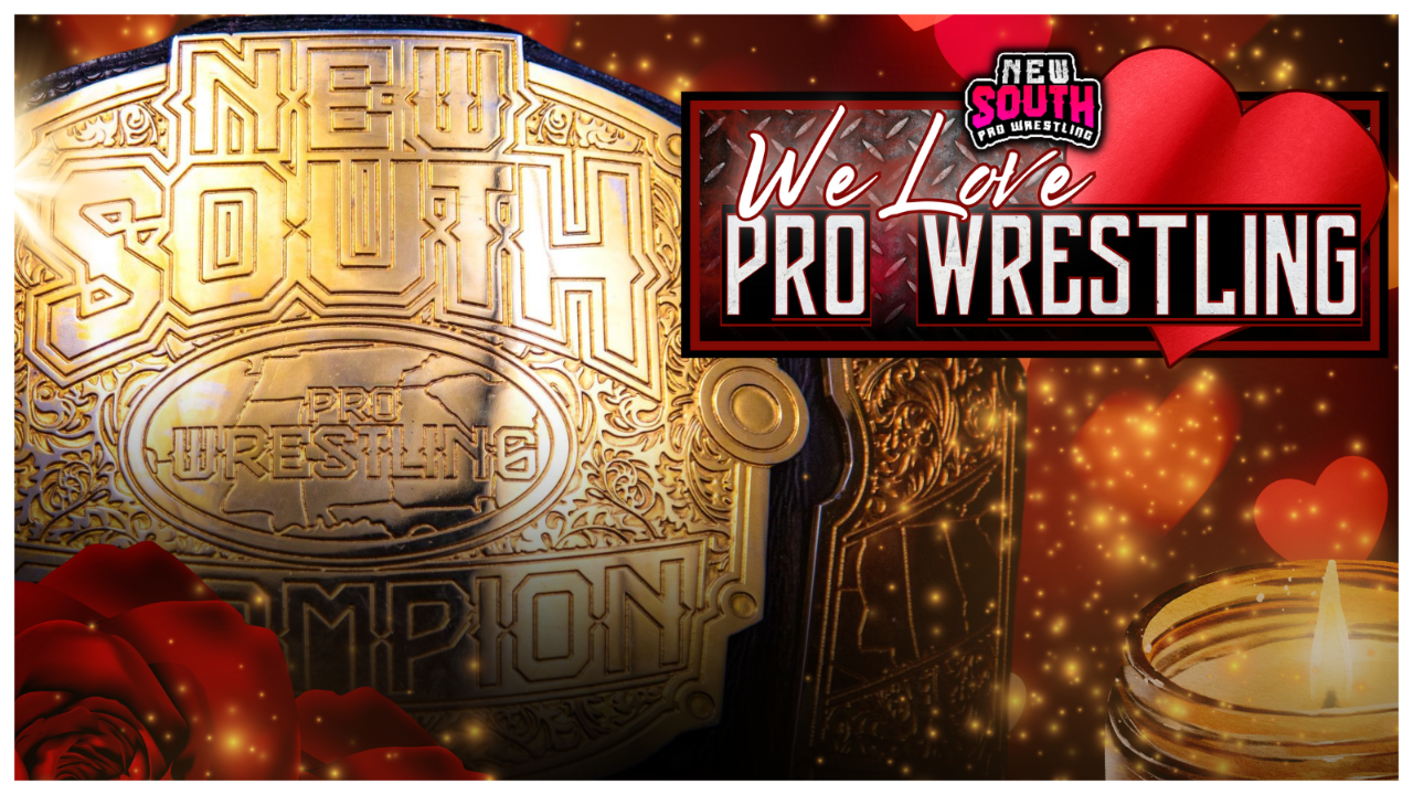 PREMIERE New South "We Love Pro Wrestling 2024" IWTV.live World