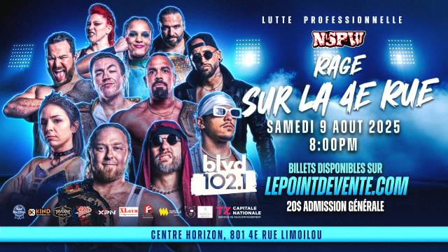 =LIVE: NSPW "La Rage Sur La 4e Rue