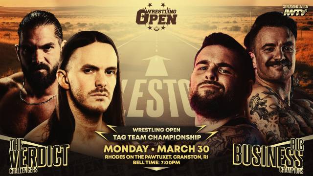 LIVE: Wrestling Open RI Ep 45