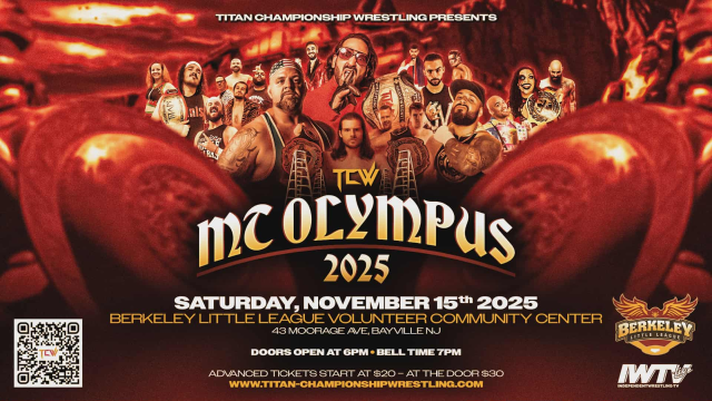 LIVE: Titan Championship Wrestling "Mt Olympus 2025"