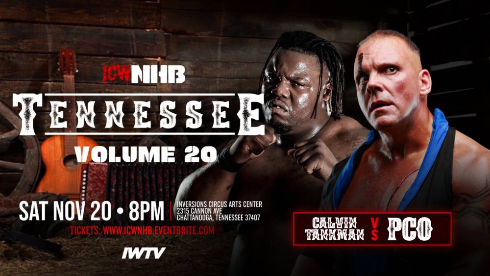 ICW invades Tennessee with The Pit 6 & No Holds Barred Vol. 20